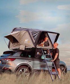 Hard Shell Rooftop Tent for Jeep Van Truck SUV Camping Attachments