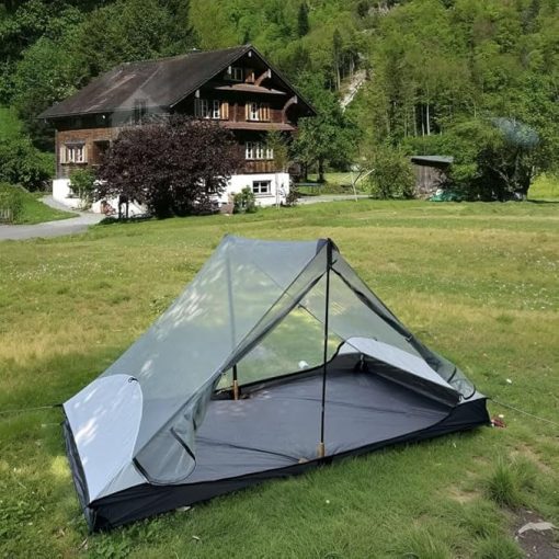 Lanshan Ultralight 3-Season Camping Tent for Garden and Hiking - Image 2