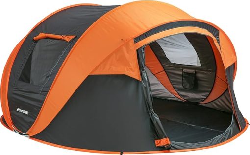 Camping Tent for 5 to 8 People, Water Resistant and Well Ventilated