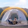 Spacious Bubble Tent for 8-10 People, 11.8×11.8 Ft Outdoor Folding Tent