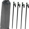 Durable 18 Inch Heavy Duty Rebar Stakes for Tents and Canopies 4