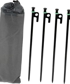 Heavy Duty 9pcs Windproof Tent Pegs Set for Camping Outdoor Use