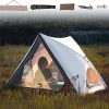 Luxury Inflatable Camping Tent for 2-6 People with Hand Pump 3