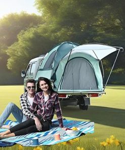 Durable Waterproof Car Roof Bed Tent for Outdoor Camping – Green 2