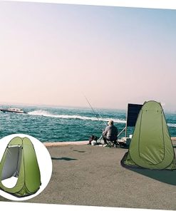 Toyvian Portable Shower Tent for Outdoor Use Quick Open Enclosure 2