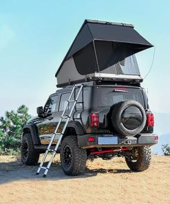 Rooftop Tent for SUVs and Vans, Durable Aluminum, 2-3 Person Capacity