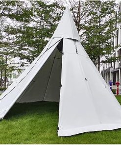 Hot Tipi Tents with Stove Hole Waterproof Family Camping Shelter