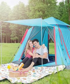 Hydraulic Dome Rainproof Tent for 4-6 Person Outdoor Camping 2