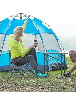 Automatic 3-4 Person Camping Tent for Hiking and Beach Use 2