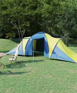 Spacious 6-Person Camping Tent with Mosquito Net Easy Setup