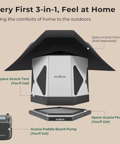 Space Acacia Tent with Air Floor and Pump for 2 to 3 Camping 2
