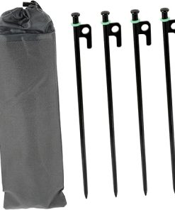 YARNOW Tent Camping Stakes with Easy Pull-Out Design and Smooth Tip
