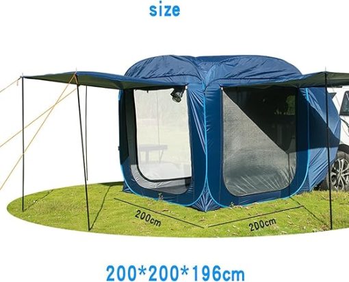 SUV Tailgate Canopy Shade Tent for Outdoor Camping Fits 3-4 People - Image 2