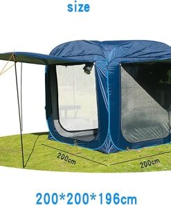 SUV Tailgate Canopy Shade Tent for Outdoor Camping Fits 3-4 People 2