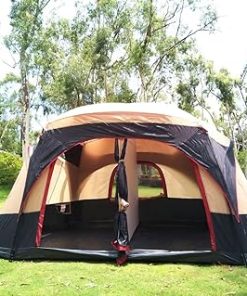 Spacious Family Camping Tent for 4-6 People with Easy Setup