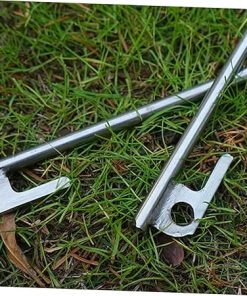 Essential Camping Gear 30cm Stainless Steel Tent Nails for Secure Setup 2