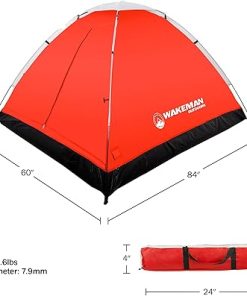 Water-Resistant 2 Person Camping Tent for Hiking and Backpacking 2
