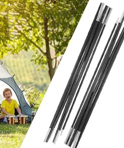 Mokernali 4.8m Tent Poles Durable Fiberglass Replacement Outdoor Kit 2