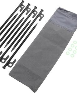 Glow Ring Camping Stakes for Secure Tent Setup and Anchoring
