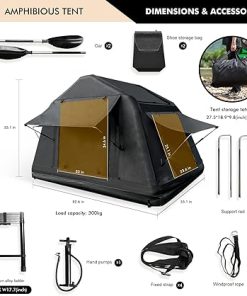 Rooftop Tent for SUVs and Off-Road Vehicles Waterproof 2-3 Person 2