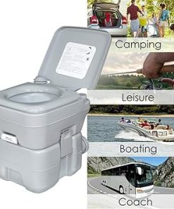 5 Gallon Portable Toilet for Travel Camping Outdoor Indoor Use 2