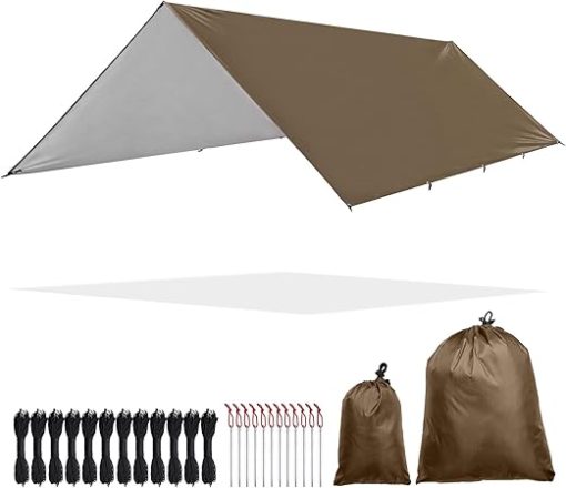 Lightweight Camping Tent Tarp with Water Resistance for Outdoor Use