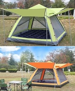Luxury Family Camping Tent Super Light Waterproof Automatic Popup Tent 2