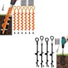 10 Pack Spiral Ground Anchors for Trampolines Screw in Securely 4