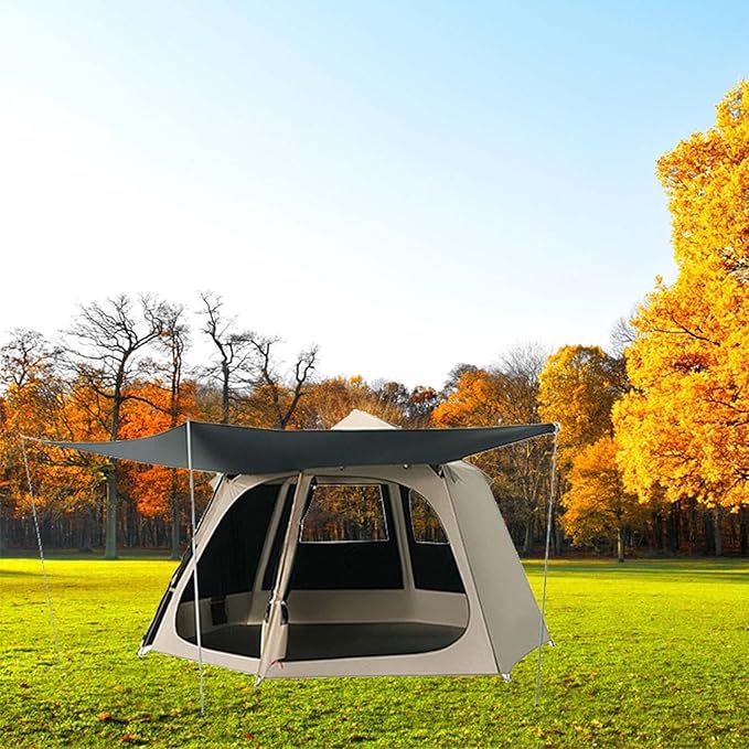 Large Waterproof Camping Tent for 5-8 People – Easy Setup Portable Dome 2 Large Waterproof Camping Tent for 5-8 People - Easy Setup Portable Dome - Image 2
