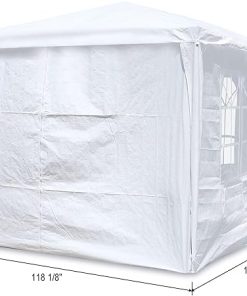 Heavy Duty Outdoor Party Tent Gazebo Wedding Canopy with Walls 2