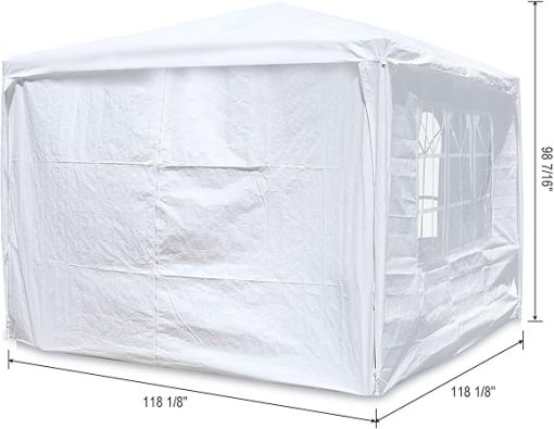 Heavy Duty Outdoor Party Tent Gazebo Wedding Canopy with Walls - Image 2