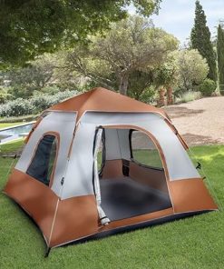 Waterproof 4-6 Person Pop Up Camping Tent for Hiking and Outdoor Use 2