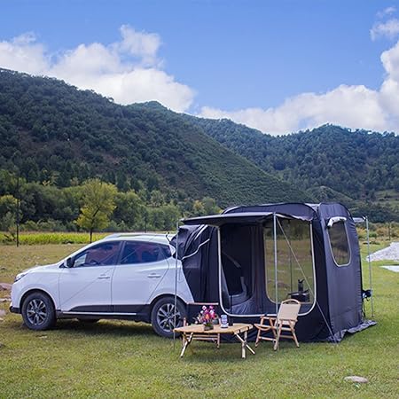Multi-Functional SUV Tailgate Tent for Camping and Outdoor Travel 2 Multi-Functional SUV Tailgate Tent for Camping and Outdoor Travel - Image 2