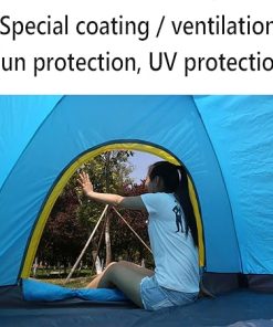 Pop Up Beach Tent for 3 to 4 People Waterproof Automatic Opening 2