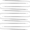 10 Pack Plastic Tent Pegs for Camping and Garden Landscaping Tools 3