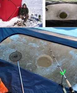 Portable Ice Fishing Tent for 3-4 People Insulated Waterproof Shelter 2