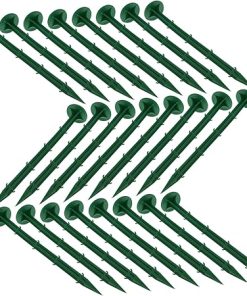 Durable 100Pcs Garden Fixing Stakes for Tent and Trampoline Anchoring