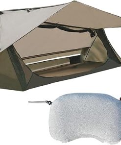 Ultralight One Person Tent with Pillow for Hiking and Camping