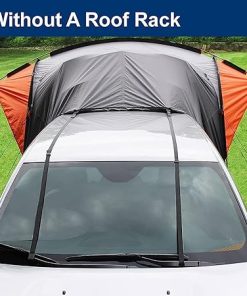 Spacious 4-6 Person Car Tailgate Tent for SUV Van Sun Protection 2