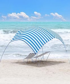Beach Shade Canopy Tent Shelter for Windy Conditions at the Shore
