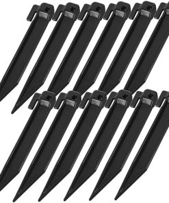 GLEAVI 50 Pack Heavy Duty Plastic Spikes for Robotic Lawn Mowers