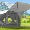 IKARE 10×10 FT Beach Canopy Tent with UPF50+ Shade and Accessories 3