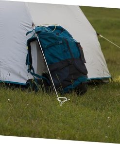 Garneck Tent Bracket Holder Ice Nails Smooth Handle Camping Stake 2