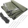 Aluminum Landscape Spiral Stakes for Camping Canopy and Garden Use 4