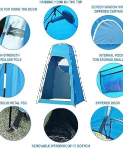 Beach Camping Tent for 2 Lightweight Waterproof UV Protection Outdoor 2