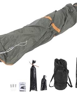 Portable Camping Tent for Motorcycle Storage Windproof Rainproof 2