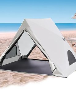 Portable Beach Tent for 2-3 People with UPF 50+ Sun Protection