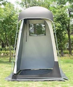 Windproof Family Camping Tent with Mesh Windows for Backpacking 2
