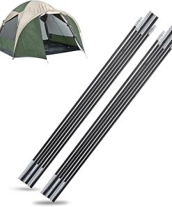 Folding Fiberglass Tent Support Rods for Outdoor Camping Awning Kit
