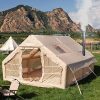 Gorich Beach Tent for 4 People with Replacement Poles Blue Color 4